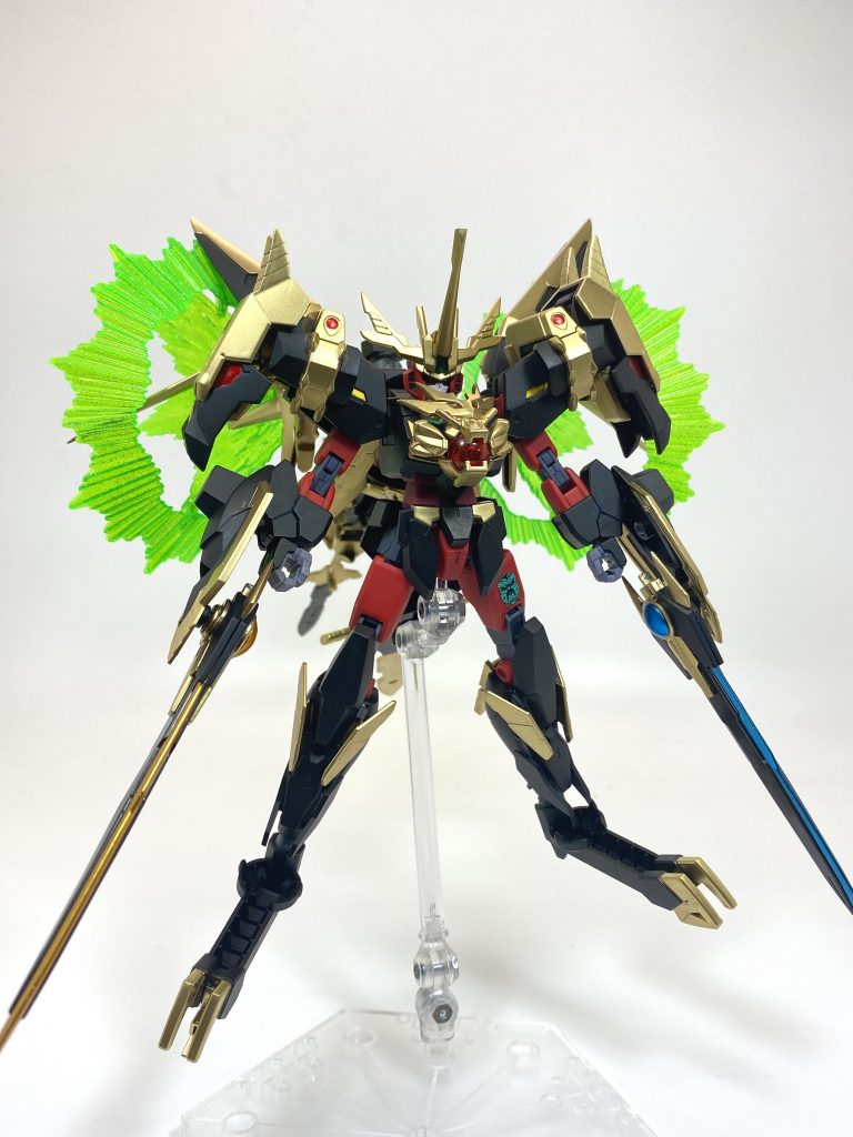 フルアーマーヴァルキランダーオメガドラゴンナイトモードにレックスバスターがドッキングした形態。