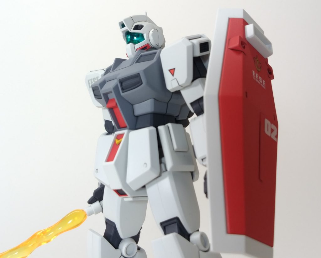 HGUC ジム–4枚目/制作者：しろもももぐ