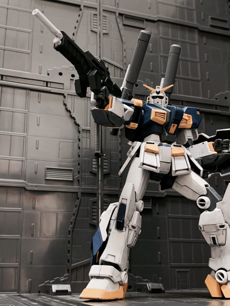 ビームライフル。トリガーガードもしっかり造形されていてよきです。