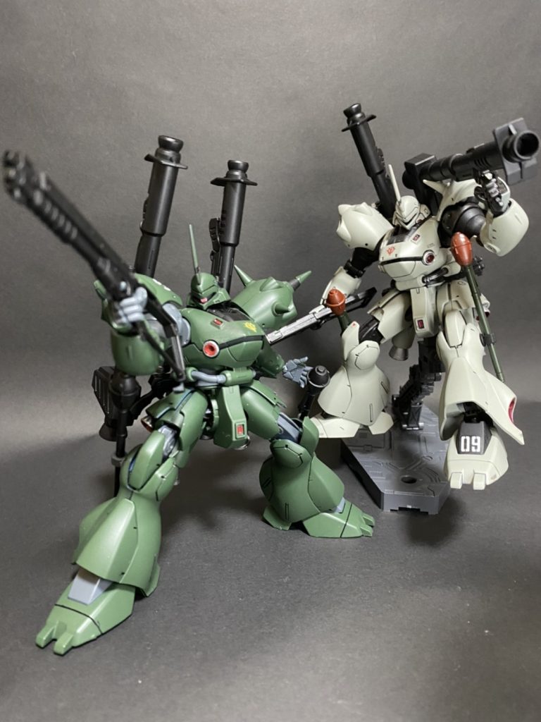 友人作のケンプファーと一緒に！