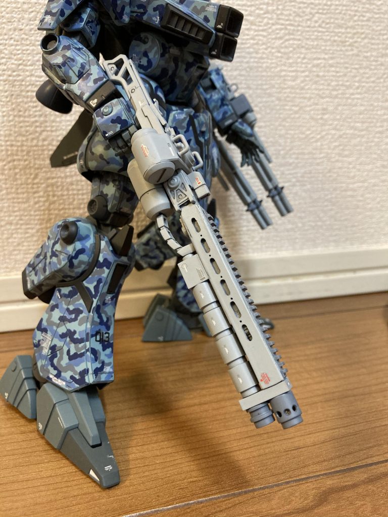 MG ガンダムマークV 迷彩塗装–3枚目/制作者：@kotetsu_mikami