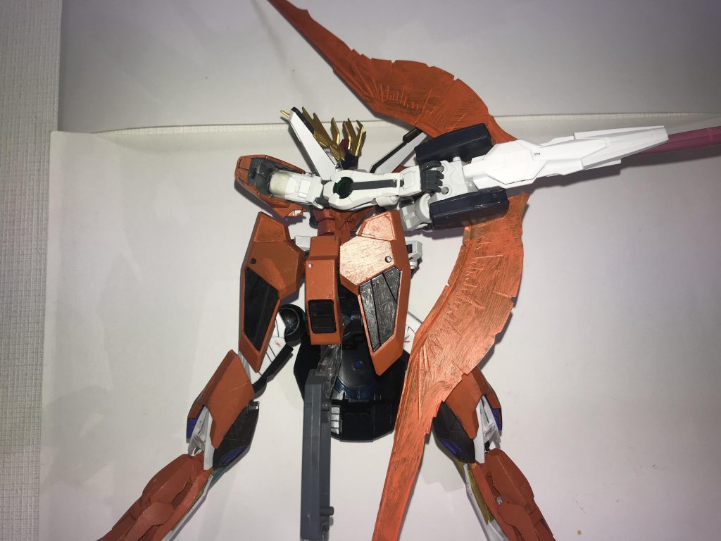 色はスローネじゃなく！ハルートですよ！これはコアガンダムコンでも出れたかも…ちなみに私コアガンダムコンめっちゃ見てました（1番どうでもいい）