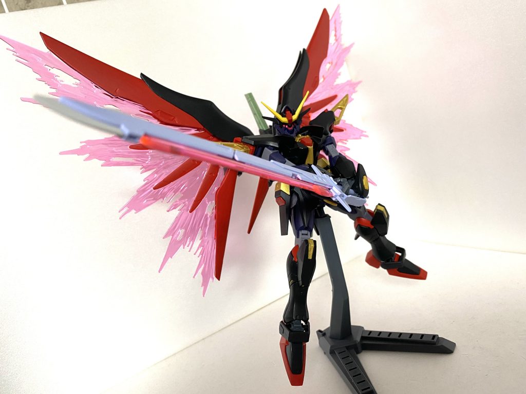 アロンダイト抜刀(由緒正しきポージング)