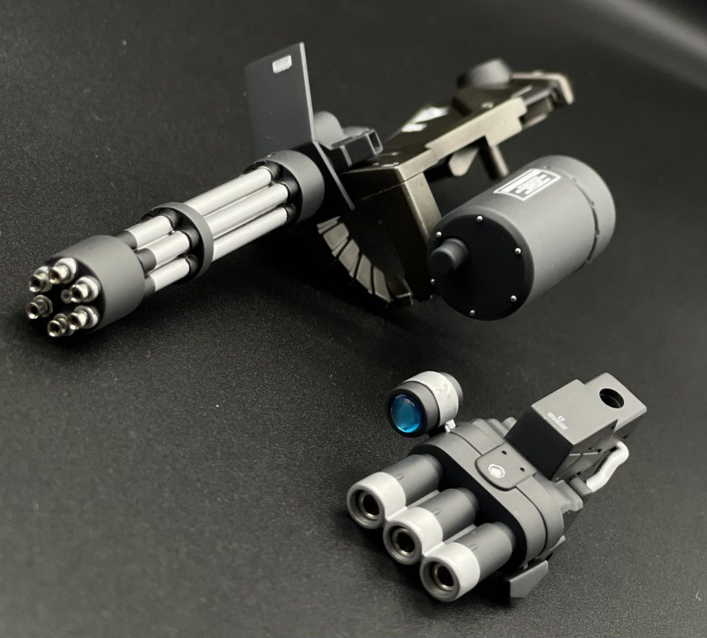 砲口などメタルパーツ増し増し