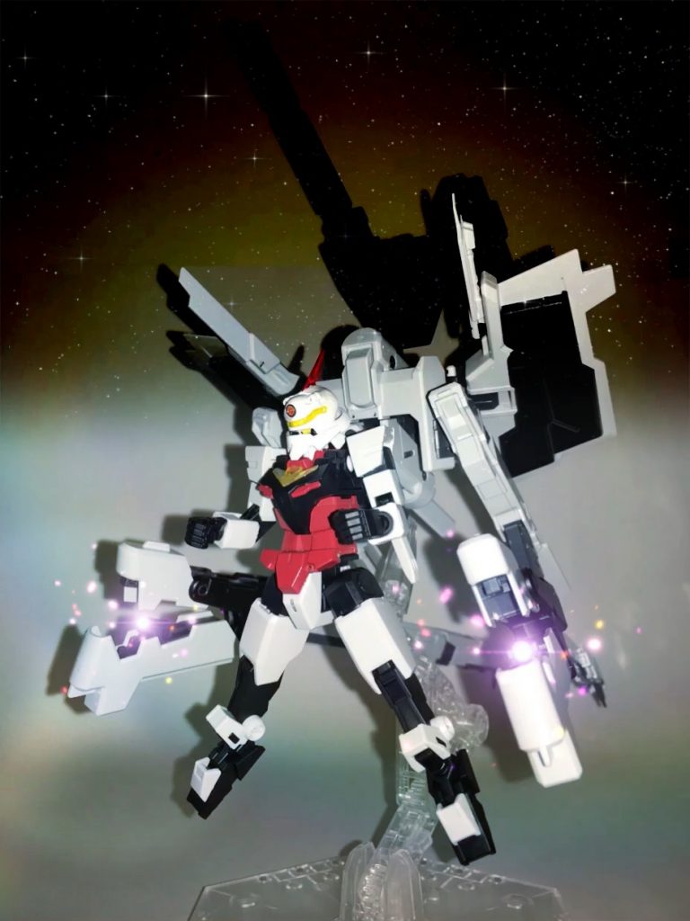 運用方法の異なる追加装備により、あらゆる局面に対応するネェルコアガンダム。しかし、それらの装備を同時に運用することはできない。その理由としては複数の装備を同時に運用した場合における機体重量の増加による加速効率の悪化と、装備の追加による操縦系統の複雑化がそれぞれ挙げられる。それらの装備を地形に合わせて使い分けてこそ、ネェルコアガンダムは本来の力を発揮するのである。