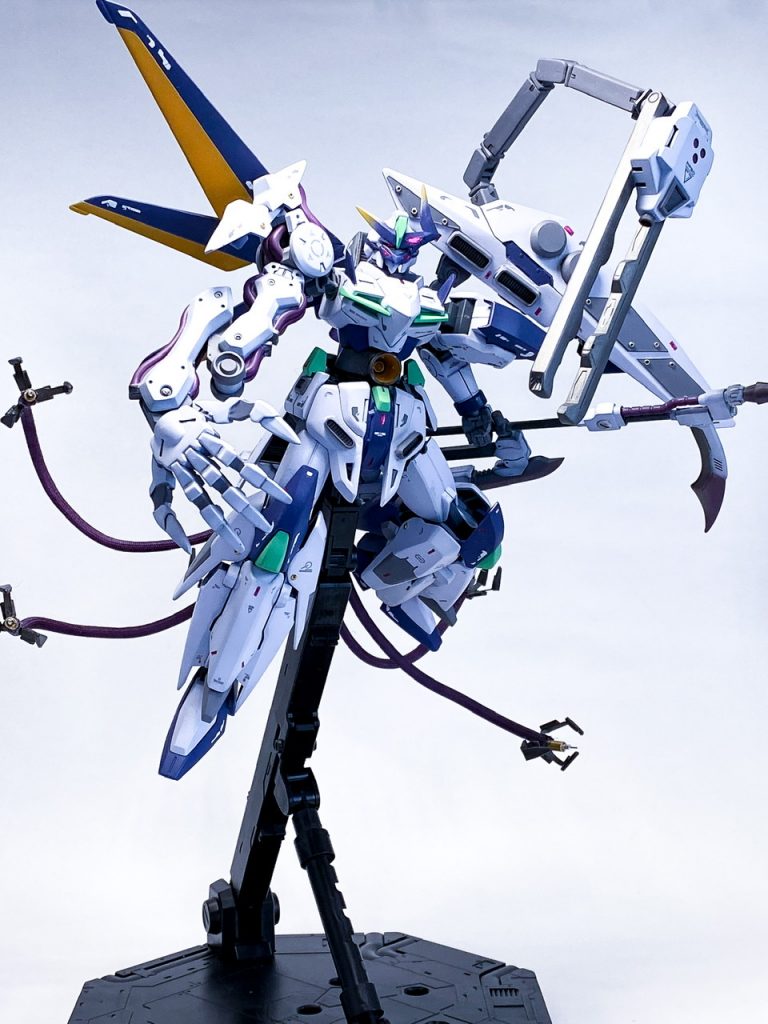 最後に決めポーズをパシャリ。以上、ゲテモノガンダムへの思いを詰め込んだ入魂の一作でした。こちらでリライズコンに参加させて頂きます。ご覧頂きありがとうございました。