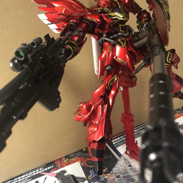 重装備HGシナンジュ、チタニウム