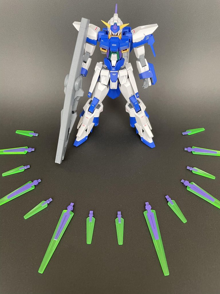 Cファンネルは全てマスキング塗装骨が折れた...