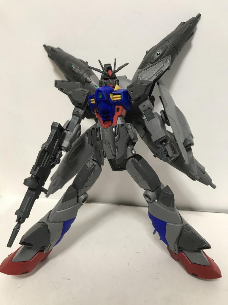 正面今回塗装を頑張ってグラデーションをしてみたぞ！まあ失敗したけど…