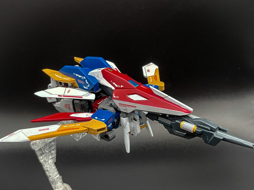 バード形態もウィングガンダムをモチーフにカラーリングしました( ´ ꒳ ` )ﾉ