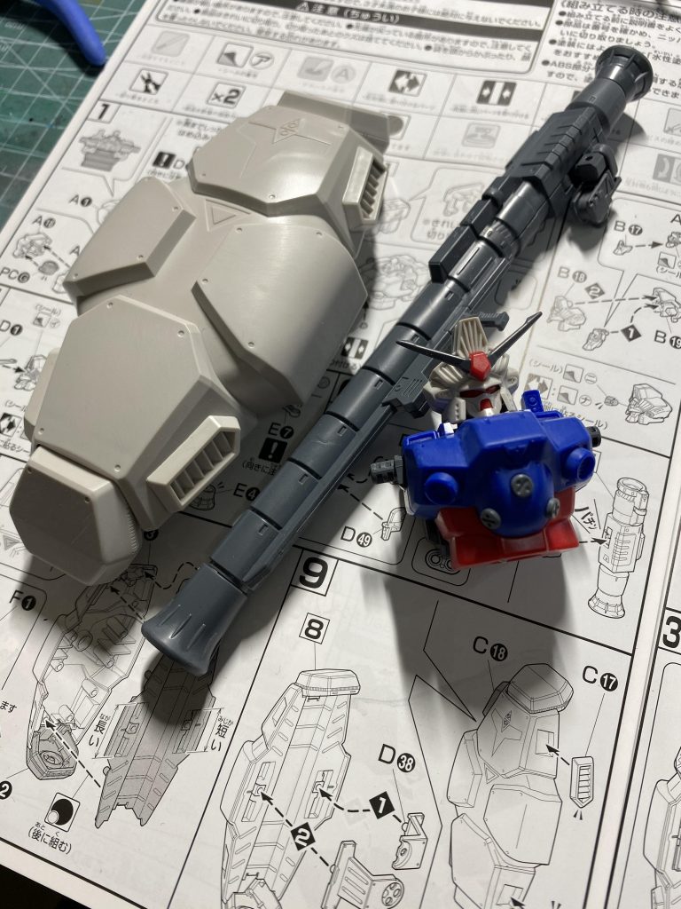 パーツが大き物などが多いのでヒケ処理や凹みの処理が大変でした!