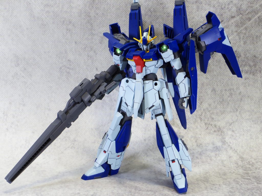 HGBF ライトニングガンダム＋バックパックウエポン–2枚目/制作者：guplafactory