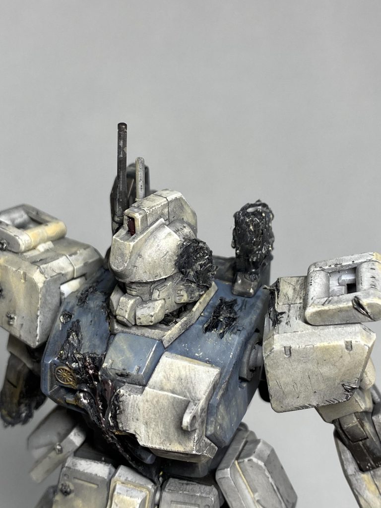 初ジオラマ！HGUC Ez-8–4枚目/制作者：くんし