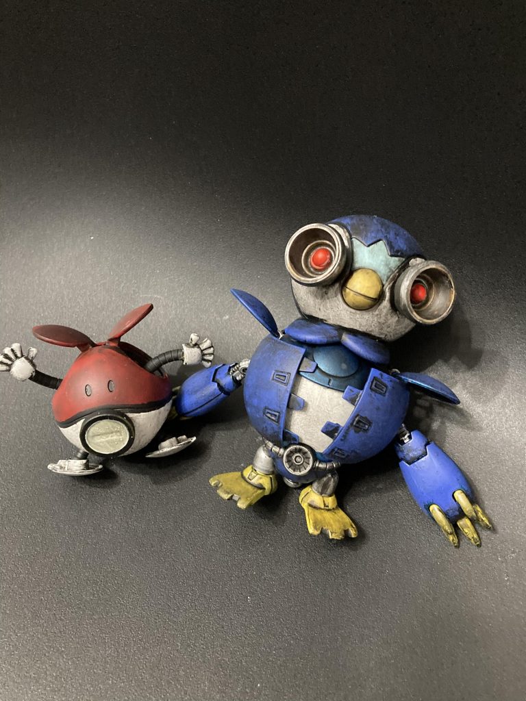 あっ野生のモモカプルがあらわれた!