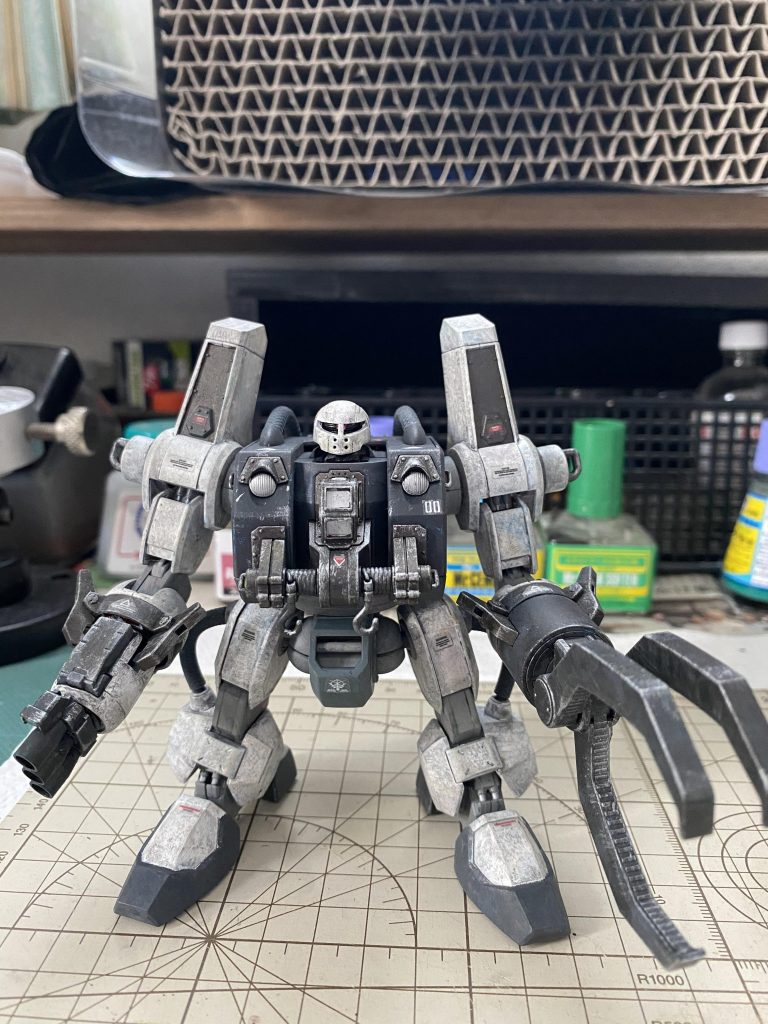 デカール、汚し終了!ドライブラシ後にフィルタリングでフィニッシュ!