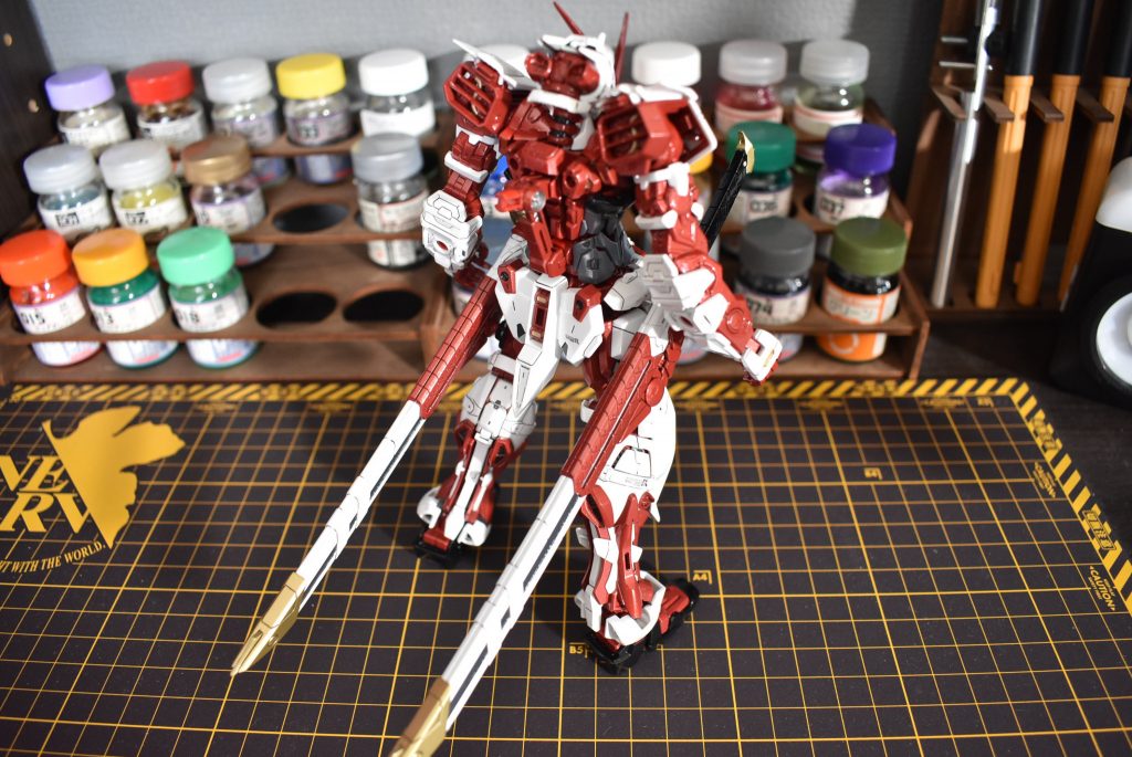 MG ガンダムアストレイ レッドフレーム改–2枚目/制作者：しろもももぐ