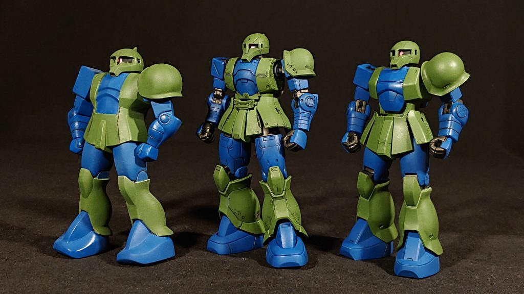 初投稿　オリジン版ザクⅠ–6枚目/制作者：@twinsSimaBanana