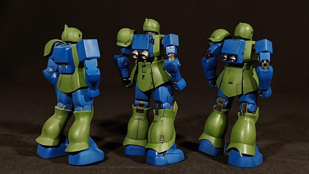 初投稿　オリジン版ザクⅠ–7枚目/制作者：@twinsSimaBanana