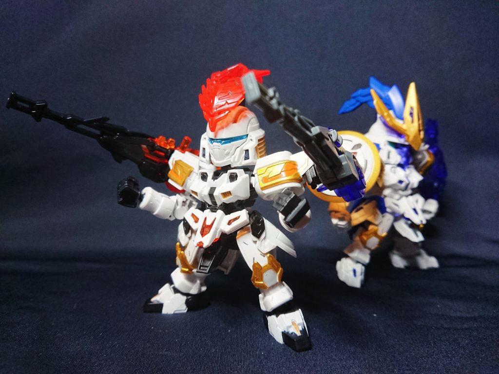 夏侯惇から武器を交換することで双導覇豪凄砲の連携技になります。