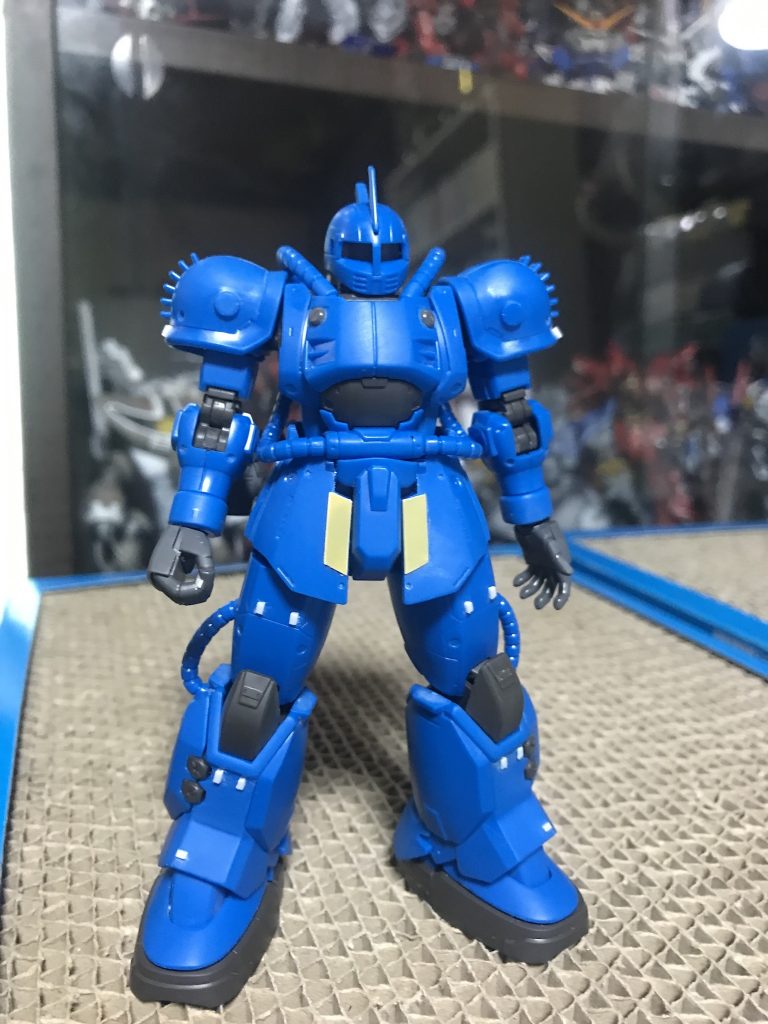 塗装前、プラ板とマイナスモールド、プラ棒で簡単にディティールアップ