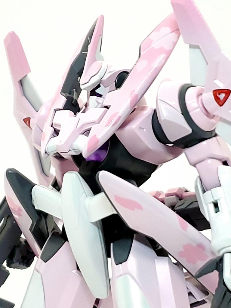 胸部アップ桜のマーキングはグラデーションの色と対象になるようになっています