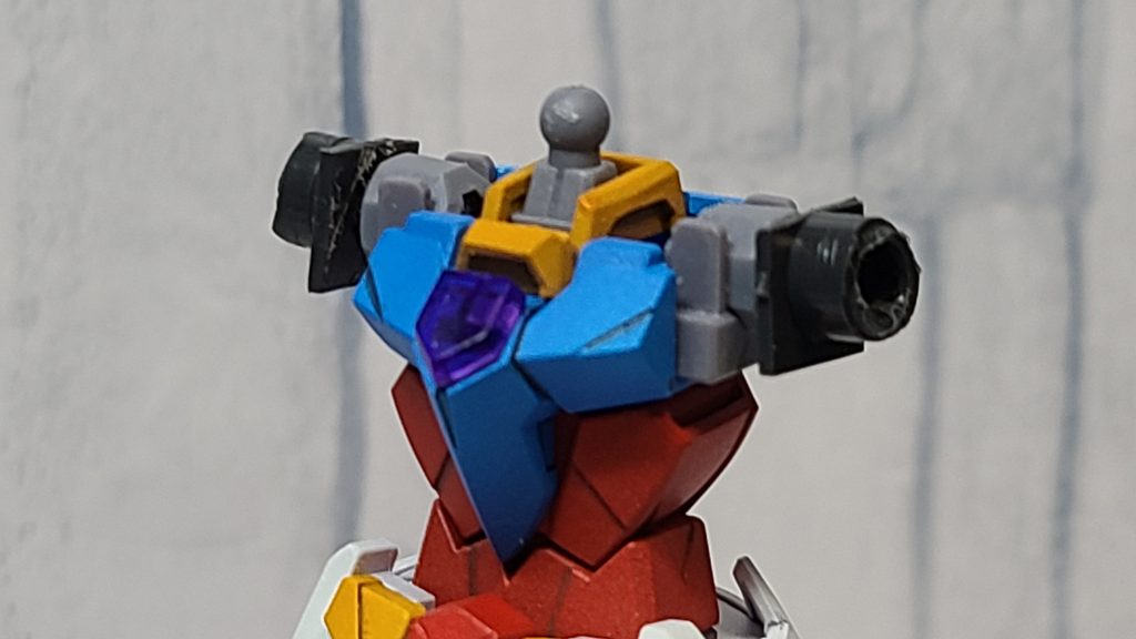 そのまま装着だとアーパーがプランプランになるのでポリキャップで接続軸受けを作成