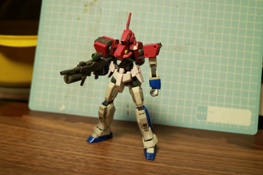 作成途中からバランスの整った体型でした。