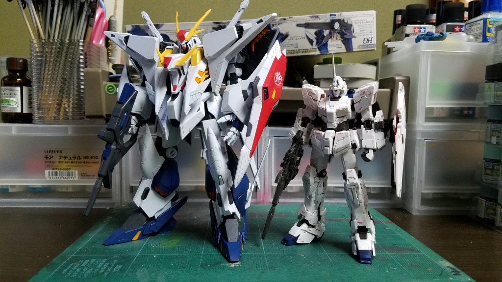 ユニコーン(RG)との比較