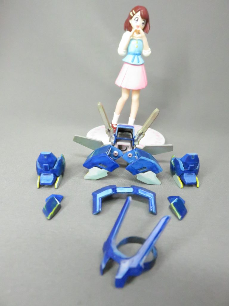 借り物の装備だから、取り外しができるの。