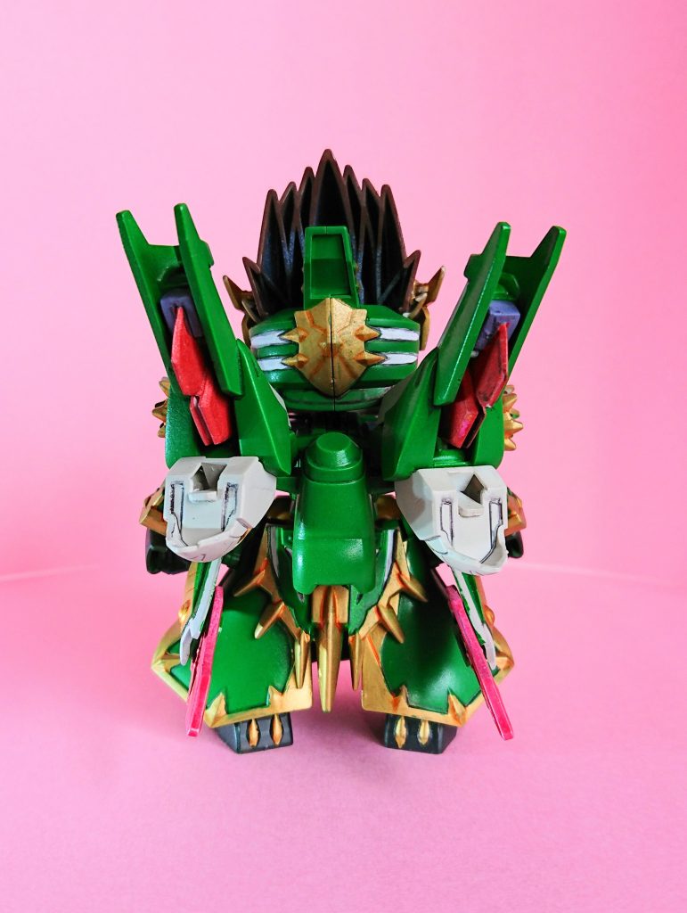 まずは、三面図。とうとう、日本でも三國創傑伝が放送され。さらにワールドヒーローズが絶賛盛り上がってますね！一応、今年の三國創傑伝が配信されてる頃に。同じクロボン系なら、塗り替えるとファントムっぽくならないかな？と思いついて。