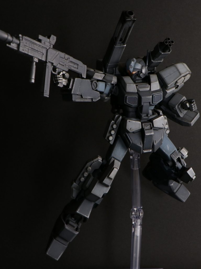 もちろん無改造、ですがもともとが本当に格好いいキットだと思います。