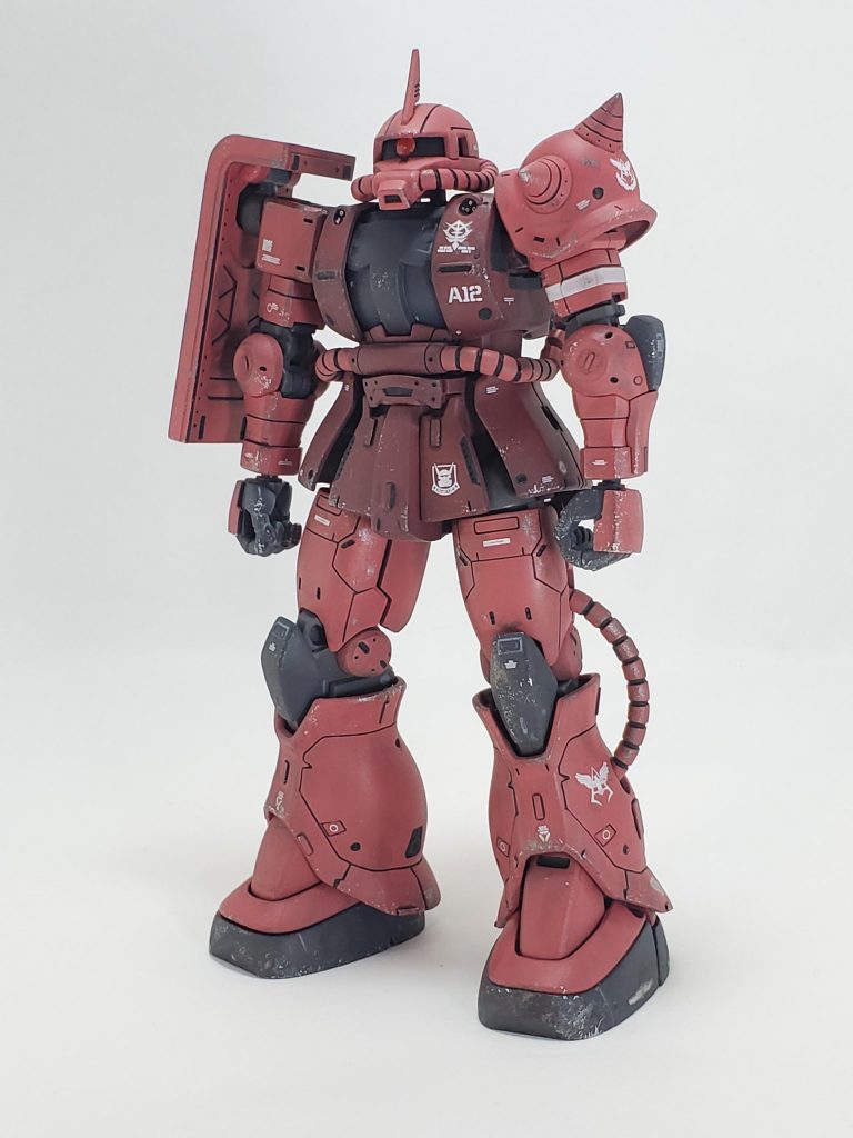 シャア専用ザクII 　　(ジ・オリジン版　赤い彗星ver）–2枚目/制作者：イソジン