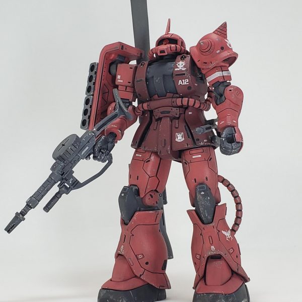 シャア専用ザクII 　　(ジ・オリジン版　赤い彗星ver）