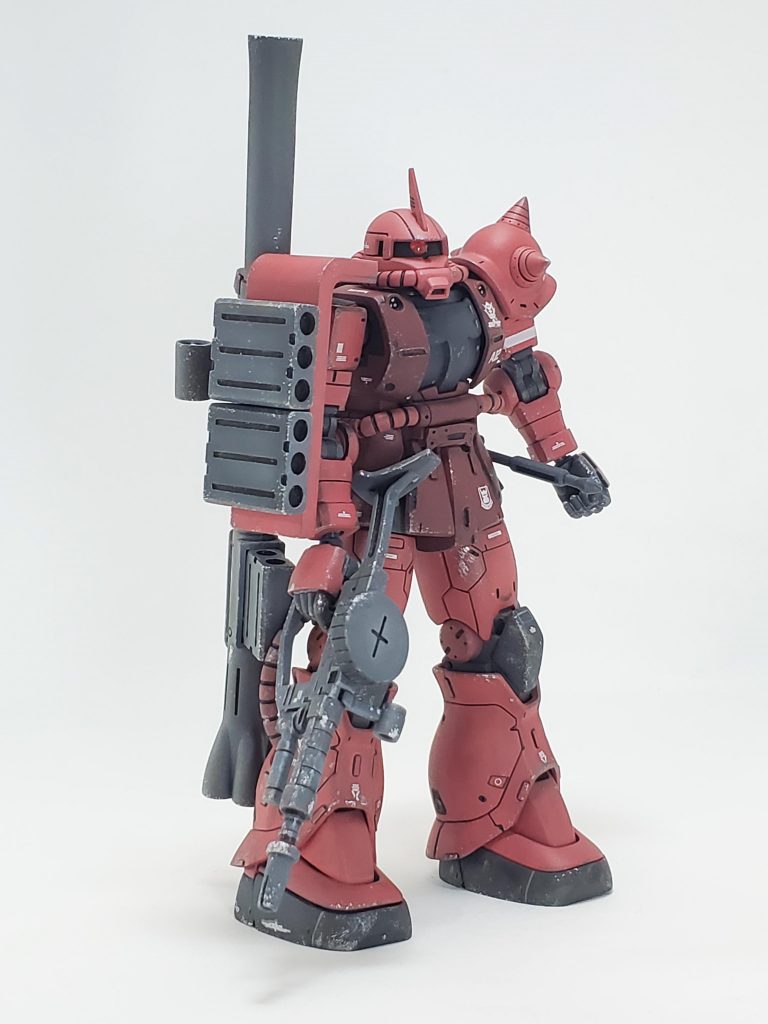 シャア専用ザクII 　　(ジ・オリジン版　赤い彗星ver）–3枚目/制作者：イソジン