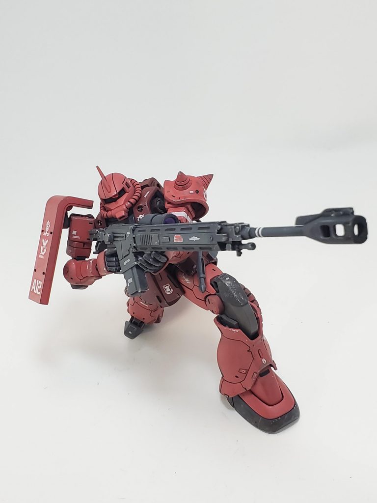 シャア専用ザクII 　　(ジ・オリジン版　赤い彗星ver）–2枚目/制作者：イソジン