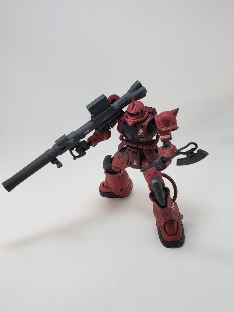 シャア専用ザクII 　　(ジ・オリジン版　赤い彗星ver）–3枚目/制作者：イソジン