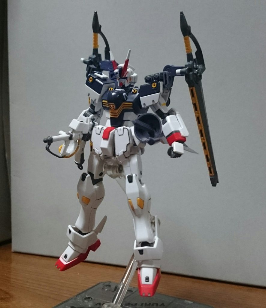 ・クロスボーン・ガンダムX1CX-0のパーツで改修したX1……という設定。「X1C」の「C」はCustomのC。X1改との差別化っス