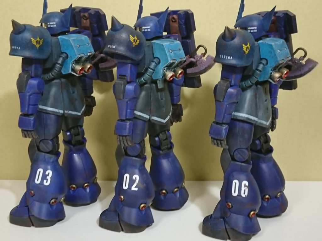 ジオンの三連星 ルウム戦役時 ＭＳ－０６Ｃ_spl–5枚目/制作者：shirasu