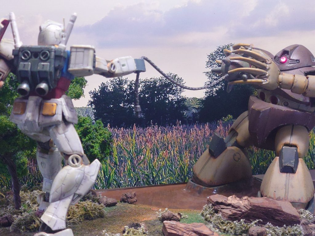 ガンダムvsゴック–2枚目/制作者:Ra-ito