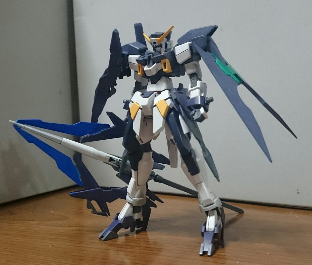 ・ガンダムAGEII ゲイジングハウンド Ver.BD使用したキットはAGE-2ノーマル、ダークハウンド、Gバウンサー、Gサイフォス、AGEIIマグナム(+SVパーツ)っス