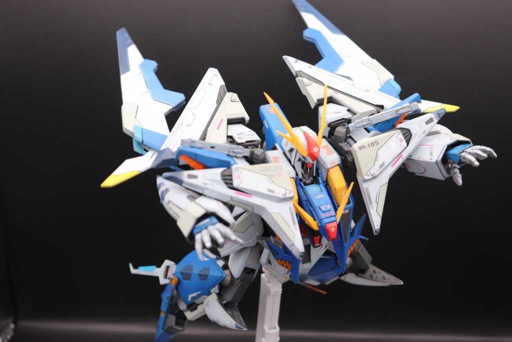 フライトモードにもパーツ差し替えで再現されています。