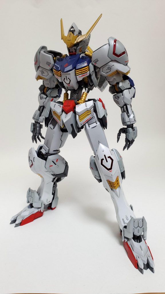 MGということでディテールやパーツ分割は文句なしです。特に改修は無しでシンプルに作成しました。
