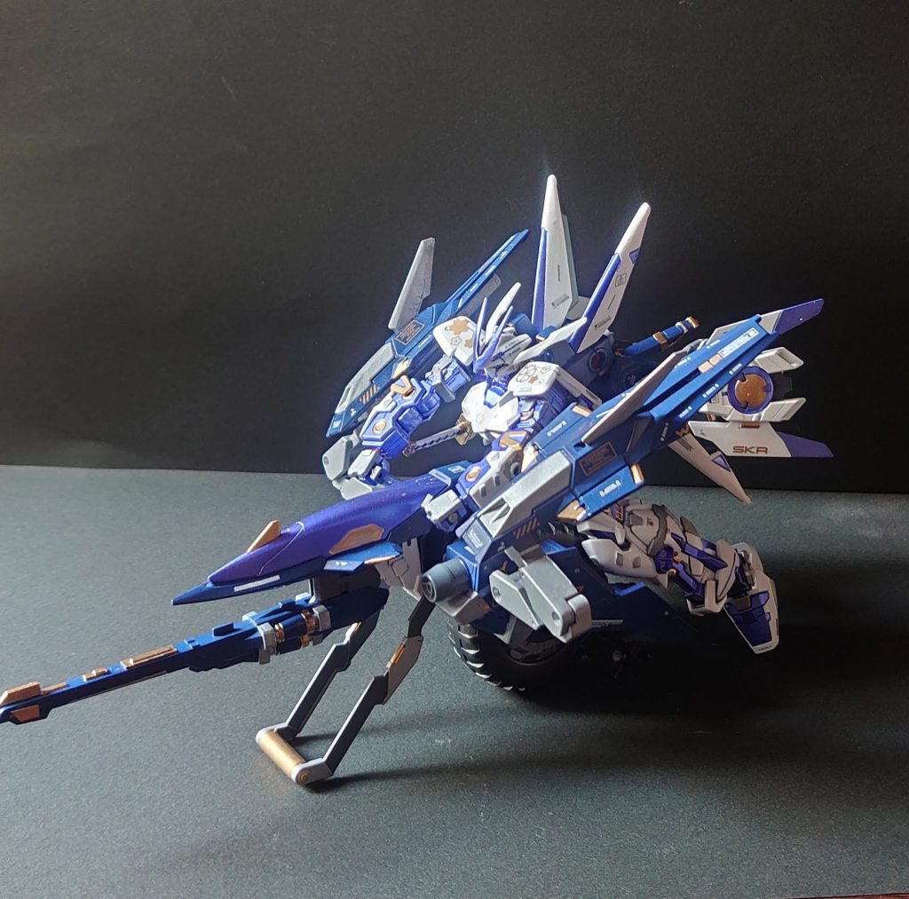 デュアルホッパーに搭乗陸での移動力、長距離狙撃を強化