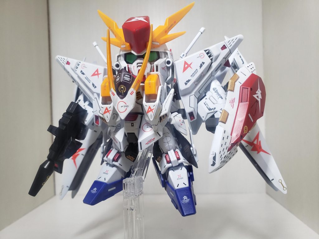 背中のブースター組み換えたら、フリーダムクスィー！＼(^^)／