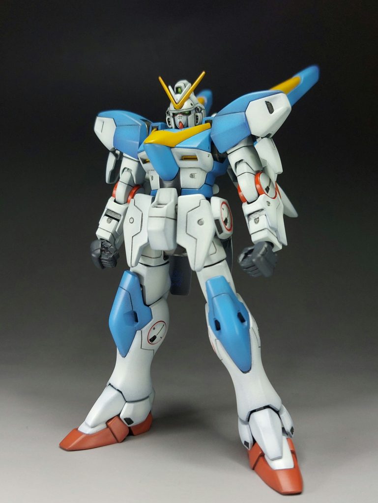 V2 ガンダム–2枚目/制作者：Moki Plamo