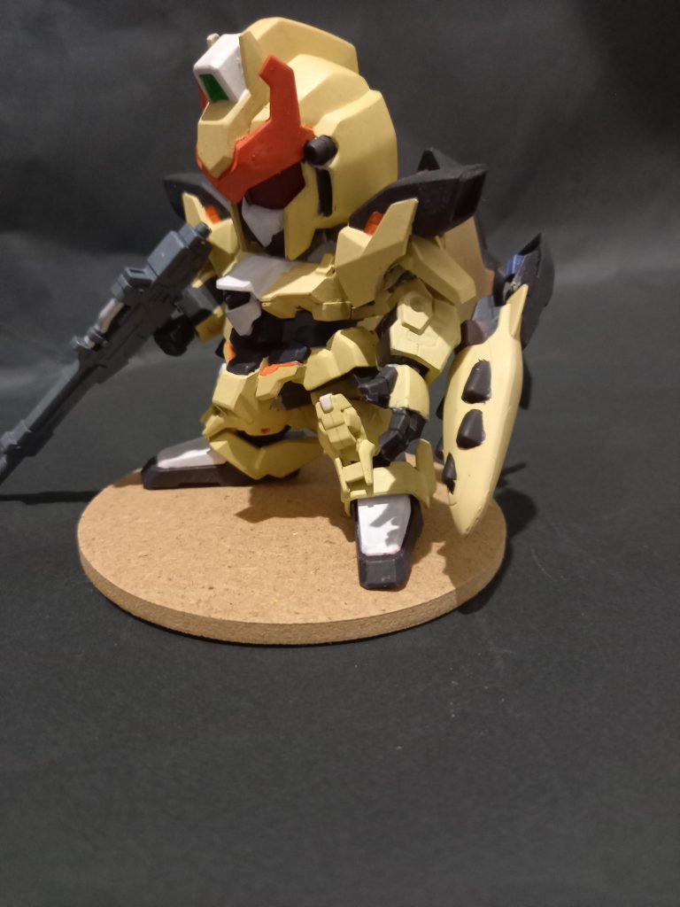 ファレホのモデルカラー　ベージュ筆塗り