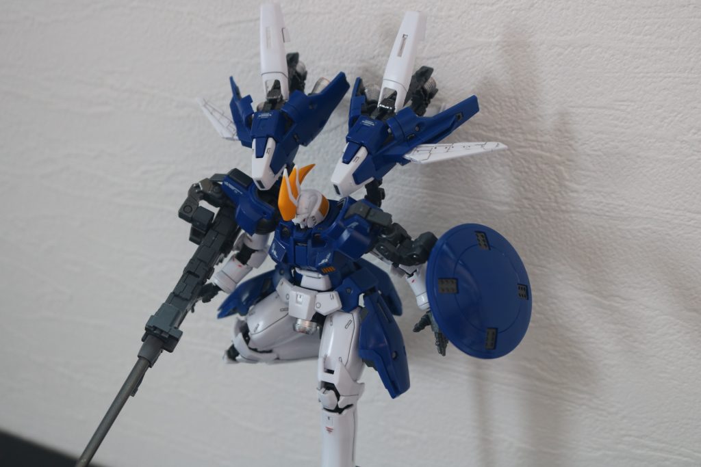 真下に高速で移動するイメージで。スーパーバーニアは動きがつけられるので良いですね。 