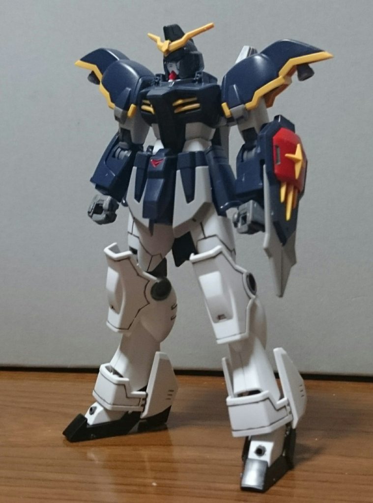 ・ガンダムデスサイズ色分けはほぼ出来てるっスね。足りないのはちょこちょことしたグレーや股間の赤V、センサー類くらいっス