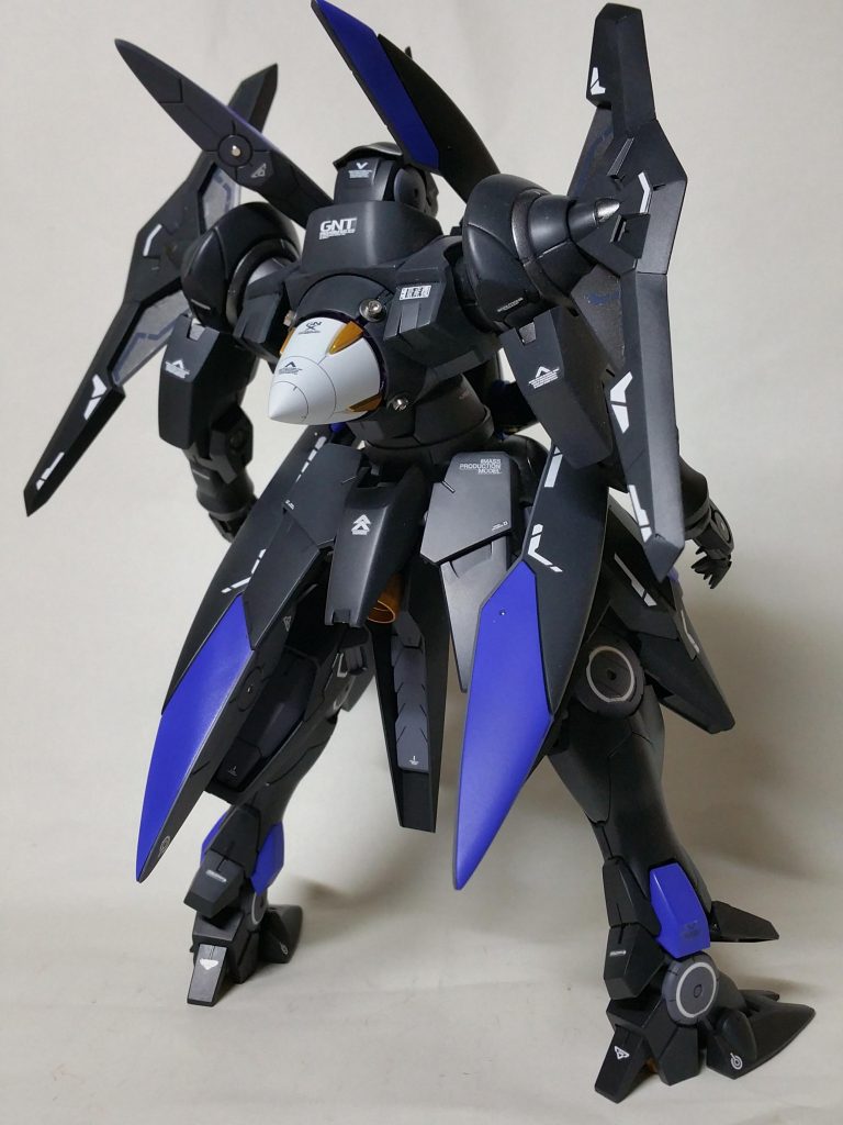 後ろ姿。デカール盛り盛りです(