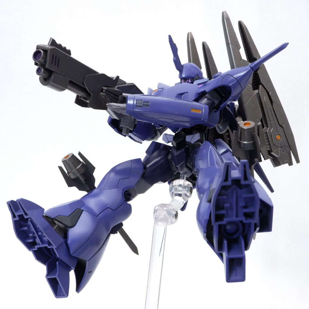 ▲射撃態勢。珍しく光沢仕上げにしたんですけどあんまり上手いこといきませんでした。